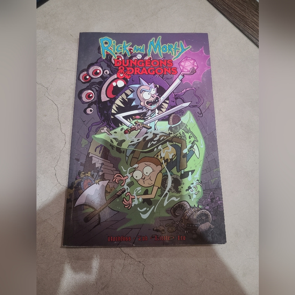 Rick and Morty Dungeons & Dragons Comic Book